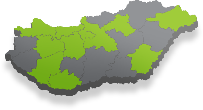 Magyarország térkép
